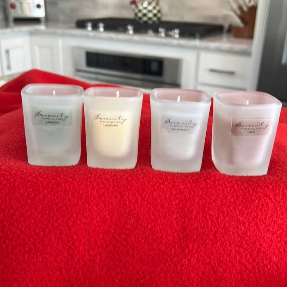 Serenity Aromatherapy Votives 4 pack - 1.76 oz each votive